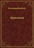 Niedostatek - ebook