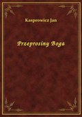 Przeprosiny Boga - ebook