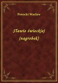 Sławie świeckiej (nagrobek) - ebook