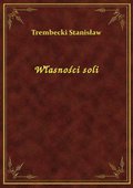 Własności soli - ebook