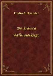 : Do krawca Bałutowskiego - ebook