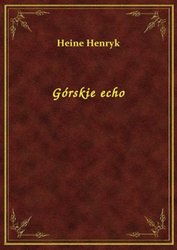 : Górskie echo - ebook