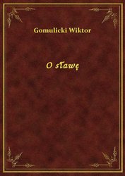 : O sławę - ebook